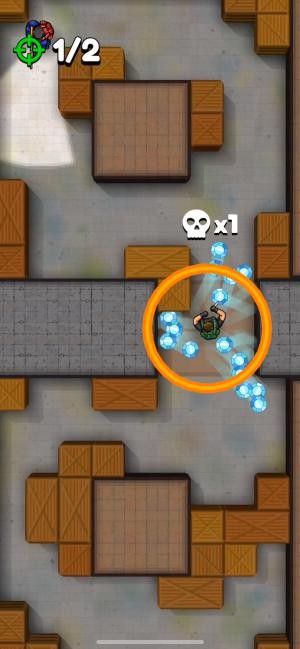 Nhận được đá quý khi loại bỏ được mục tiêu