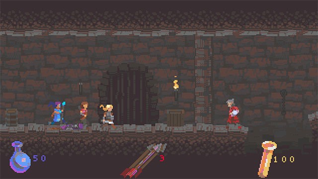 Hunter Girls đưa bạn vào chuyến phiêu lưu hành động giải cứu hoàng tử Alex cùng 3 nữ anh hùng xinh đẹp