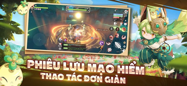 Phiêu lưu mạo hiểm, thao tác đơn giản
