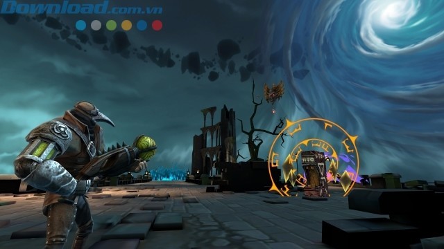 Chiến đấu chống lại quỷ dữ bảo vệ vùng đất Hunters Gate