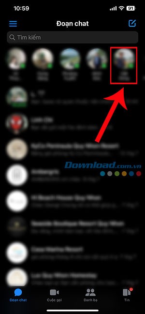 Hướng dẫn ẩn danh người liên hệ được gợi ý trên Facebook Messenger