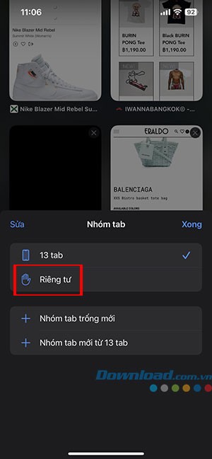 duyet web an danh Safari 3*418158