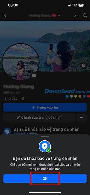 khoa bao ve trang ca nhan Facebook 4*464891