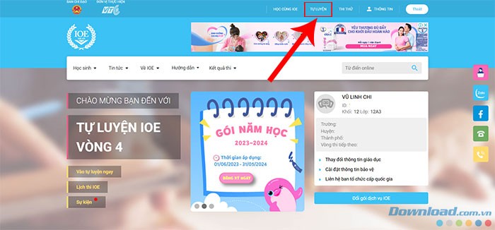 Hướng dẫn tự luyện IOE tiếng Anh hiệu quả
