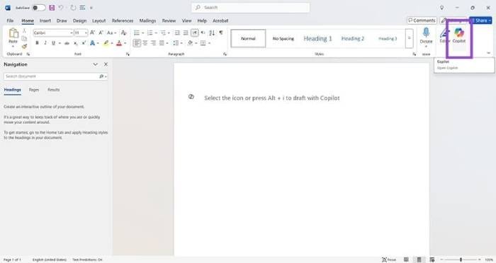 Cách tắt Copilot trong Microsoft Word đơn giản, nhanh chóng