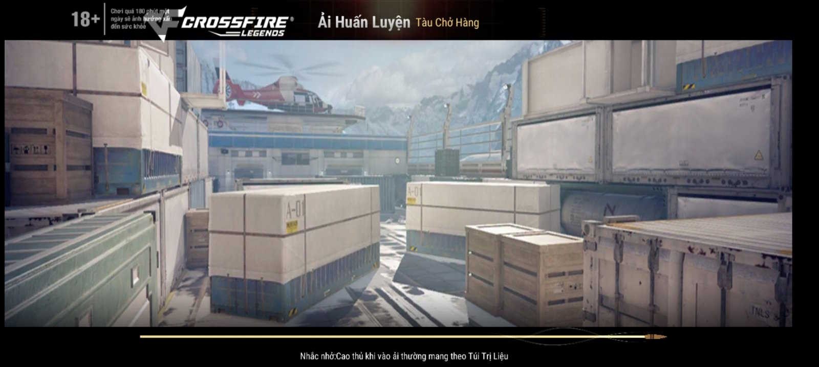 Màn hình hướng dẫn chơi Crossfire Legends