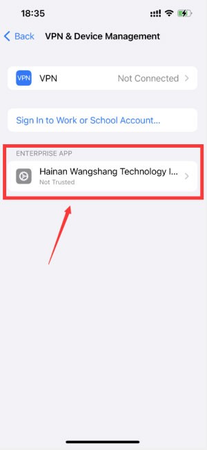 Trở lại trình duyệt và ấn xác nhận “Trust” lần nữa.