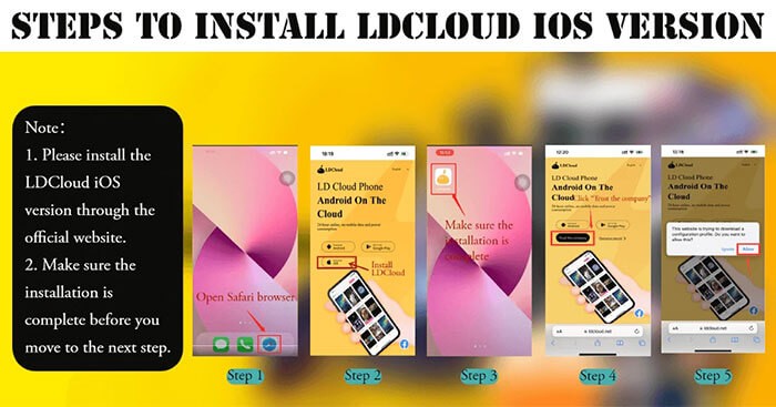 Hướng dẫn cài đặt LDCloud trên iOS - Chi tiết và dễ dàng