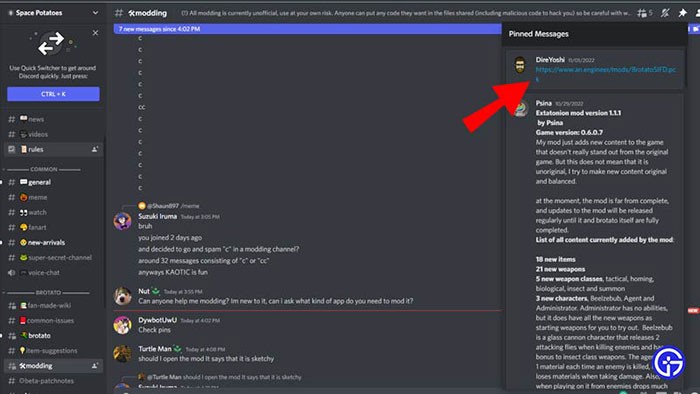Hướng dẫn cài đặt mod cho Brotato đơn giản, nhanh chóng