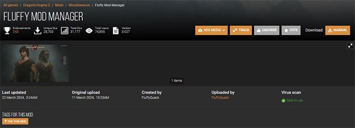 Hướng dẫn cài đặt mod Dragon’s Dogma 2 đơn giản, nhanh chóng