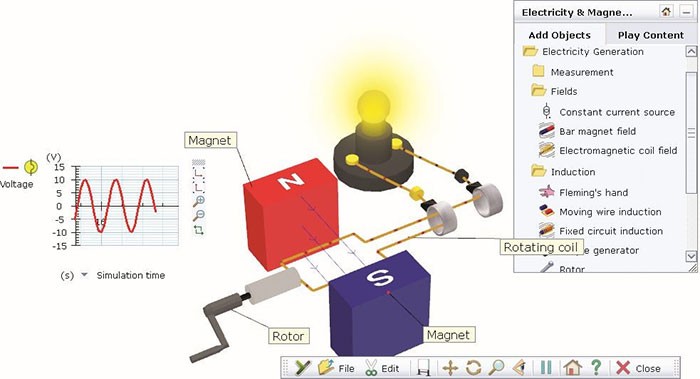 Hướng dẫn cài đặt và sử dụng Yenka - Mô phỏng thí nghiệm khoa học