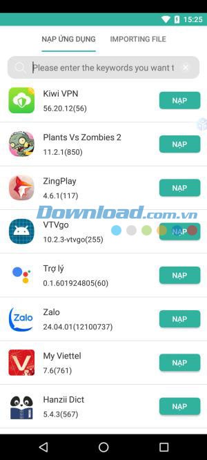 Cài đặt Virtual Android trên điện thoại