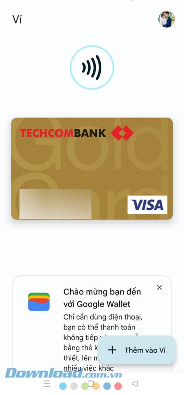 Bắt đầu sử dụng và thanh toán bằng thẻ trên ứng dụng Google Wallet