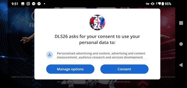 Ấn Consent để cung cấp quyền truy cập cho ứng dụng