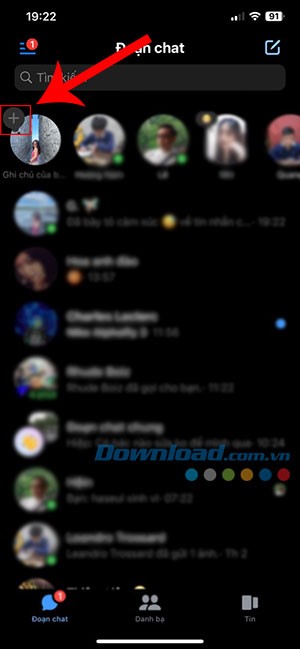 Hướng dẫn tạo ghi chú và cập nhật trạng thái trên Facebook Messenger