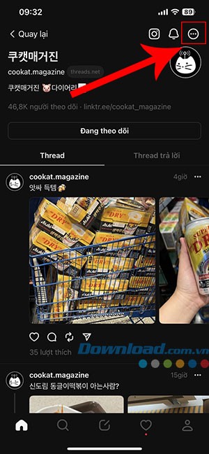 Cách chặn hoặc tắt người dùng trên Threads: Hướng dẫn chi tiết