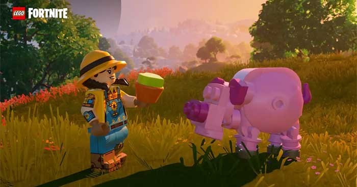 Bản update Farm Friend bổ sung thêm hoạt động chăn nuôi động vật vào LEGO Fortnite