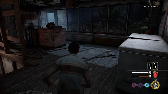 Mở khóa cổng Back Garden để dẫn xuống Car Graveyard