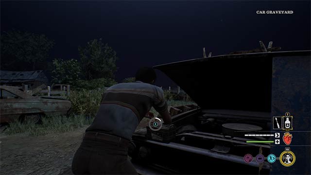 Tắt ắc quy ô tô để trốn thoát khỏi Family House map