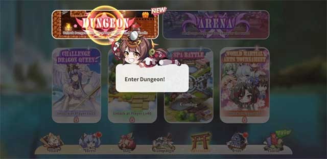 Vào ngục tối để lấy các cuộn EXP