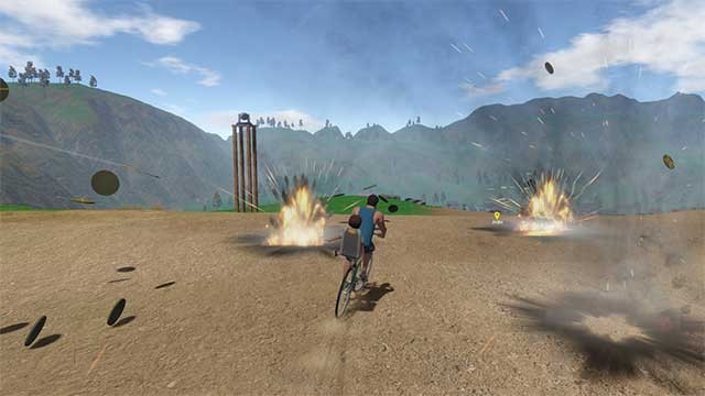 Mục tiêu của bạn trong game là vượt qua các thử thách trên đường đi