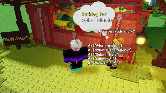 Hướng dẫn chơi sự kiện Safari Harvest trong Grow A Garden