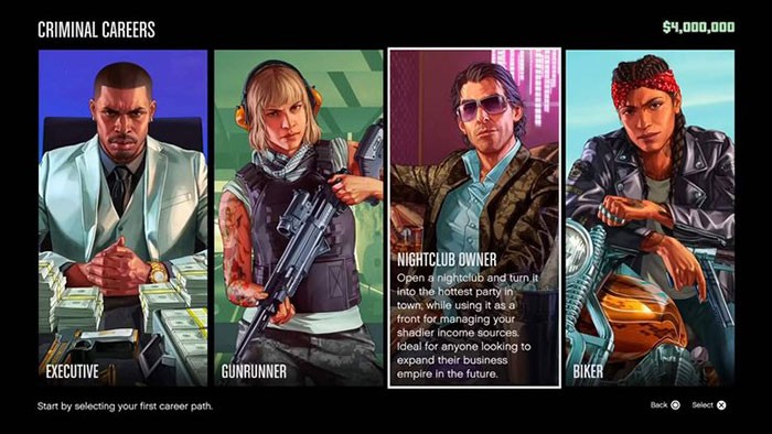 Hướng dẫn chơi chế độ sự nghiệp tội phạm trong GTA 5