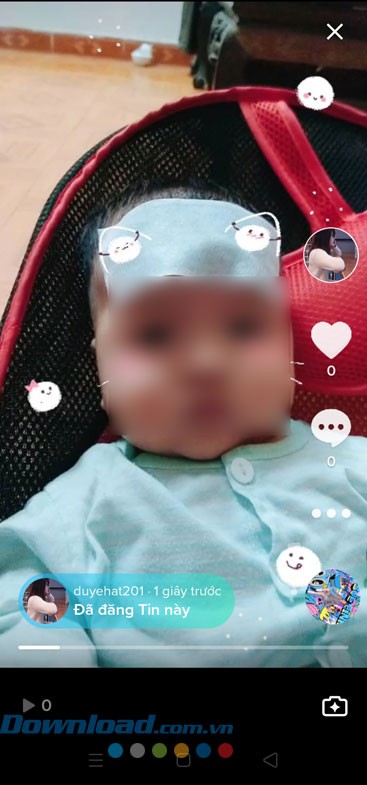 Đã chụp ảnh trên TikTok