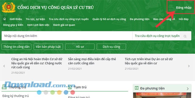 Hướng dẫn đăng ký thường trú online chi tiết, nhanh chóng