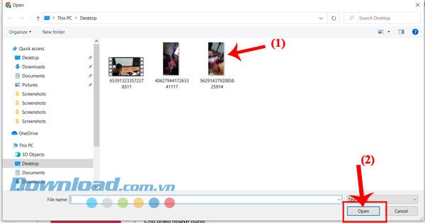 Chọn một video bất kỳ