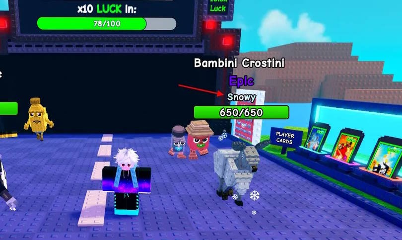 Nhiều phần thưởng hấp dẫn đang đợi bạn ở sự kiện trùm băng của Plants vs Brainrots