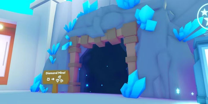 Mỏ kim cương trong Pet Simulator X