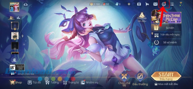 Hướng dẫn đổi ngôn ngữ Liên Quân Mobile - Cách đổi ngôn ngữ dễ dàng