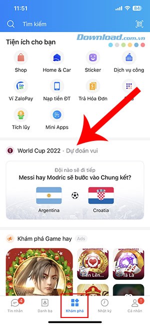 Dự đoán kết quả World Cup 2022 trên Zalo: Hướng dẫn chi tiết