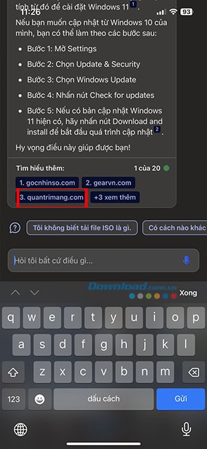 Bing AI mobile 8*408149