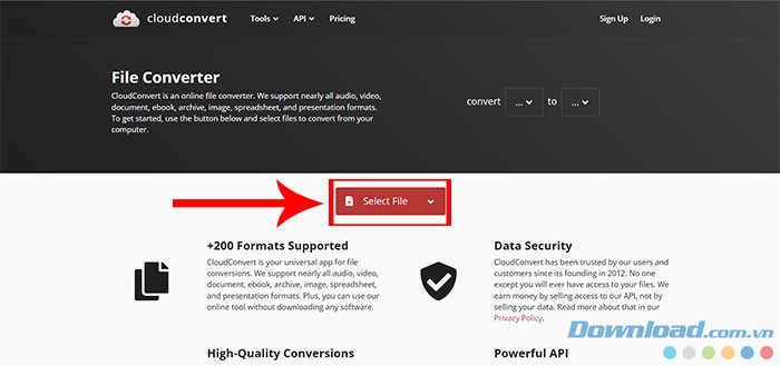 Hướng dẫn sử dụng CloudConvert: Chuyển đổi định dạng file dễ dàng