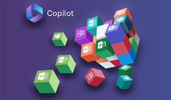 Microsoft 365 Copilot là công cụ AI có thể sử dụng trong mọi phần mềm và ứng dụng của Microsoft