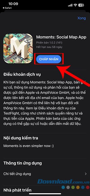cach dung TestFlight de cai dat ung dung beta 5*430872