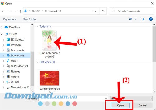 Chọn một hình ảnh bất kỳ