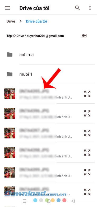 Chọn file dữ liệu