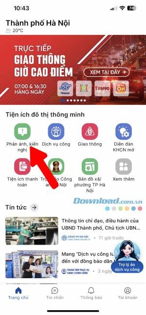 gui phan anh kien nghi iHanoi 5*543835