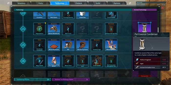 Hướng dẫn hợp thể Pal trong Palworld | Cách hợp thể Pal