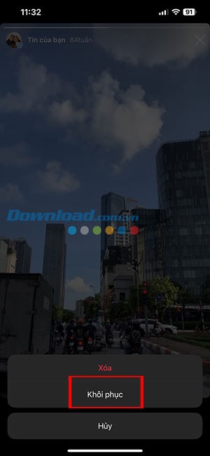 khoi phuc story Instagram 6*403099