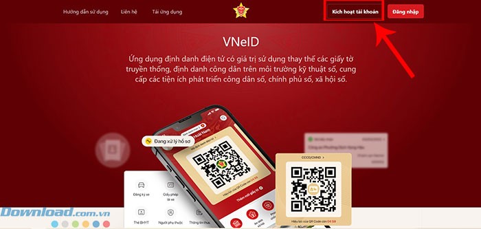 Hướng dẫn kích hoạt tài khoản định danh điện tử trên máy tính