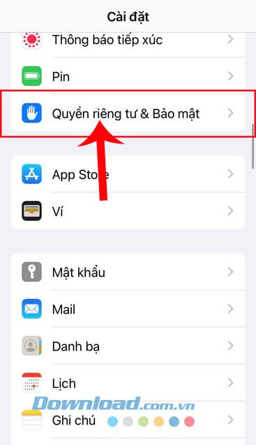 Hướng dẫn kiểm tra an toàn trên iOS 16 - Bảo mật iPhone