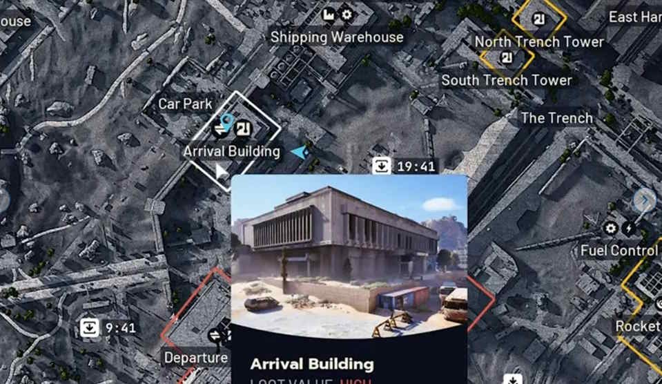 Vị trí tòa nhà cần đến trong nhiệm vụ Arc Raiders