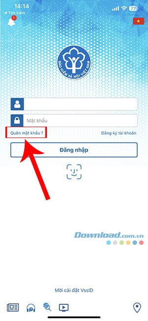 Hướng dẫn lấy lại mật khẩu VssID nhanh chóng