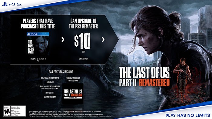 Nâng cấp The Last of Us Part II Remastered trên PS5: Hướng dẫn chi tiết