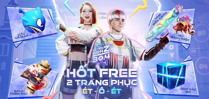 Free Fire: Cách nhận quà sự kiện Lễ hội GenZ mới nhất