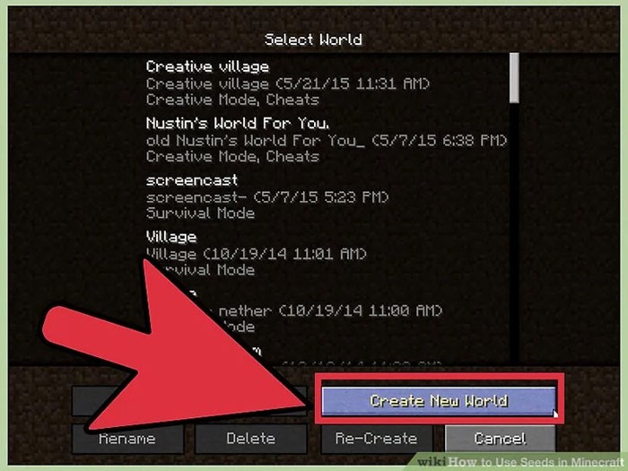 Cách nhập seed trong Minecraft: Hướng dẫn chi tiết trên mọi thiết bị
